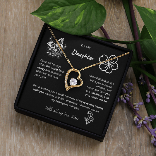 Forever Love Necklace - B - Mom