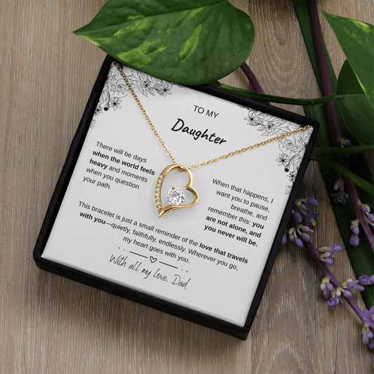 Forever Love Necklace - Dad