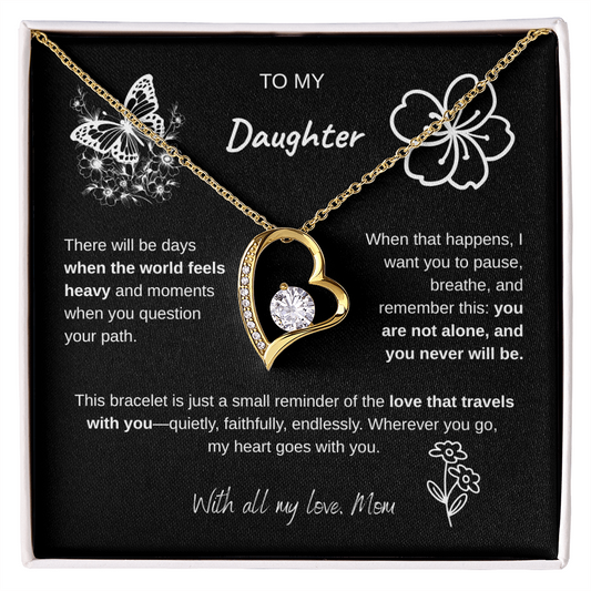 Forever Love Necklace - B - Mom