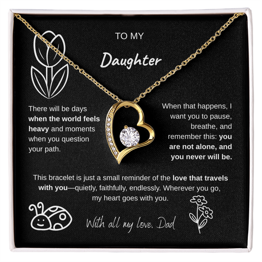 Forever Love Necklace - B - Dad