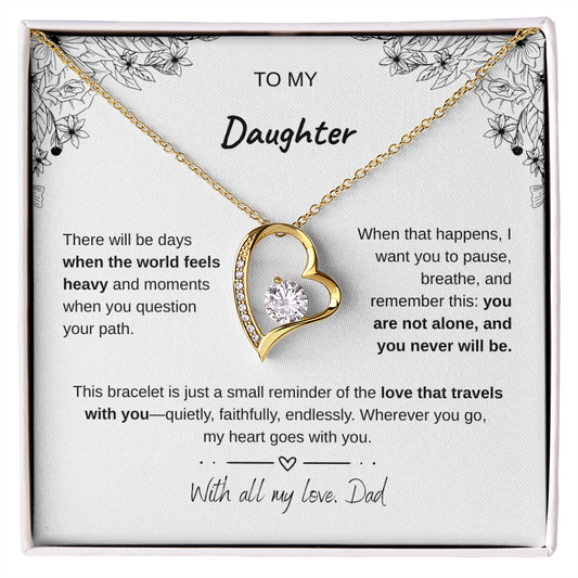 Forever Love Necklace - Dad